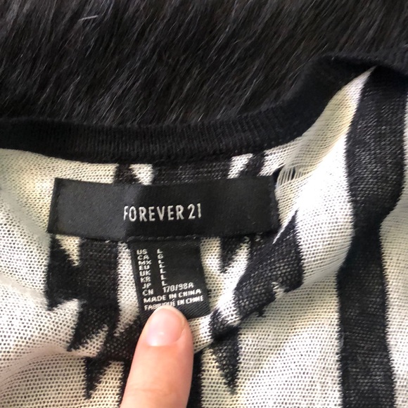 Aztec patterned shrug - Picture 2 of 2